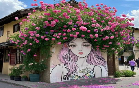 甘洛怎么设计网红打卡墙绘