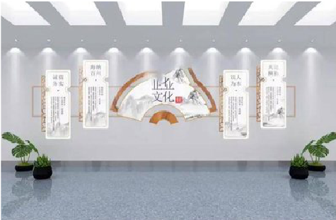 甘洛企业文化墙设计的核心要素。