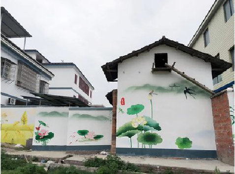 甘洛室外墙绘-从选材到保养。
