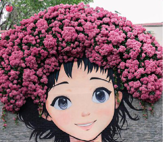 甘洛墙体彩绘-网红墙打卡