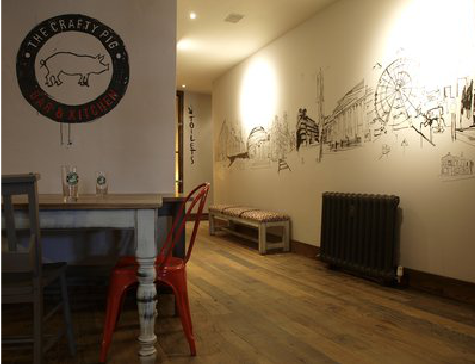 甘洛教你判断手绘墙质量的好坏。