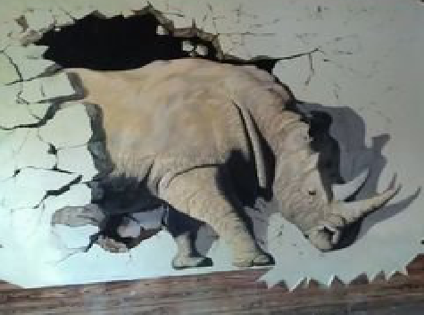 甘洛在墙绘中，如何绘制3D效果？