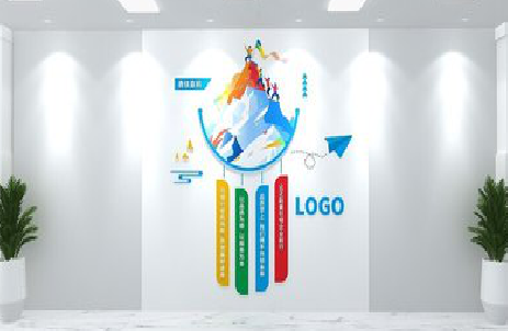 甘洛公司企业形象墙的工艺材料有哪些？